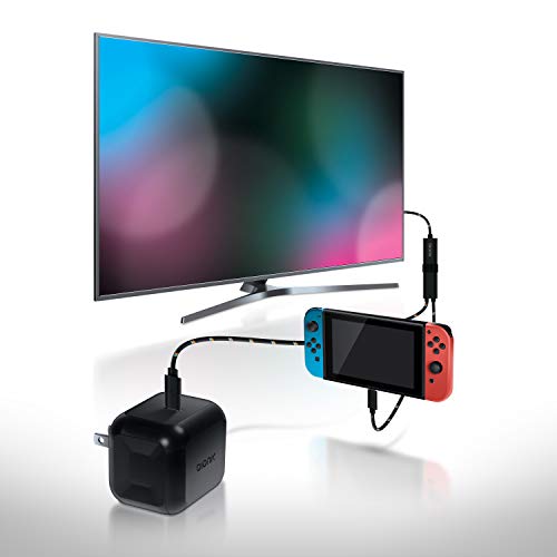 Bionik TV Lynx TV Mode Adapter: Compatible with Nintendo Switch, Portable Travel Size