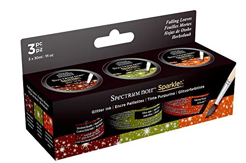 Spectrum Noir Spectrum Npor-Sparkle Vloeibare Inkt 30ml-Falling Bladeren 3pk