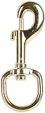 Harry's Horse 36001002-19 - Moschettone Rotondo, 5 Pezzi, 1", Oro