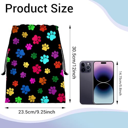 Image of Grip Bag for Gymnasts Small Drawstring Gymnastics Athlete Bag for Gym
