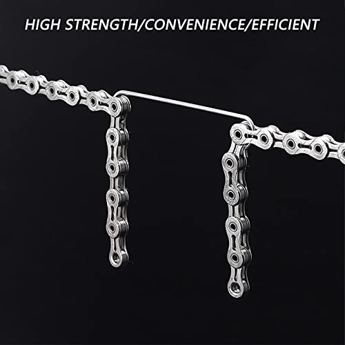 Aleoed 2 Pieces Bike Chain Hook Stainless Steel Connecting Repair Tool For Mountain Road Bicycle Mtb #TOP1