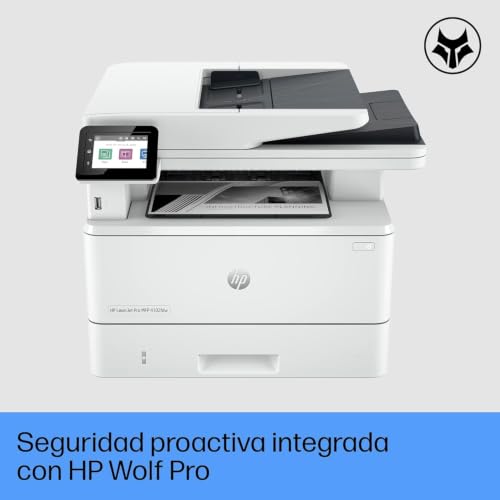 HP LaserJet Pro 4102fdw impresora láser contra problemas de conexión con wifi de banda dual 6