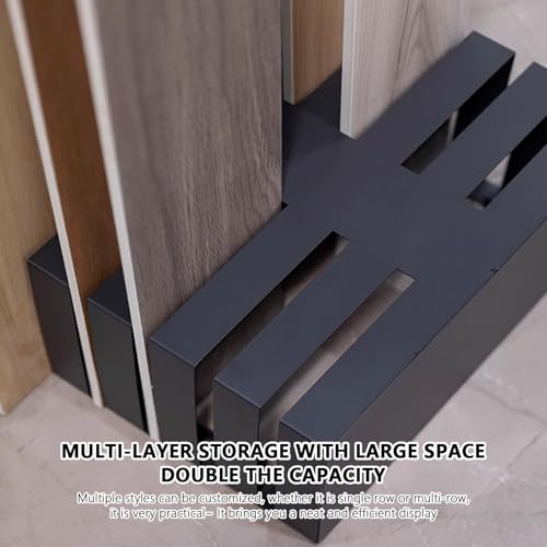 Metalowy stojak na płytki podłogowe do sprzedaży detalicznej, uchwyt na próbki płyt marmurowych, materiał budowlany, stojak wystawowy, elegancki srebrny design do salonów wystawowych