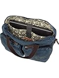 Greenburry Vintage Aviator zawieszka lotnicza 45 cm kieszeń na laptopa, niebieski, jeden rozmiar