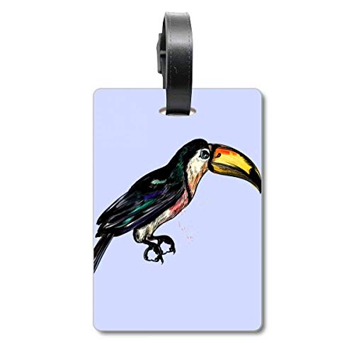 Sac de voyage et valise : etiquette d'identification Toco Oiseau Tropical