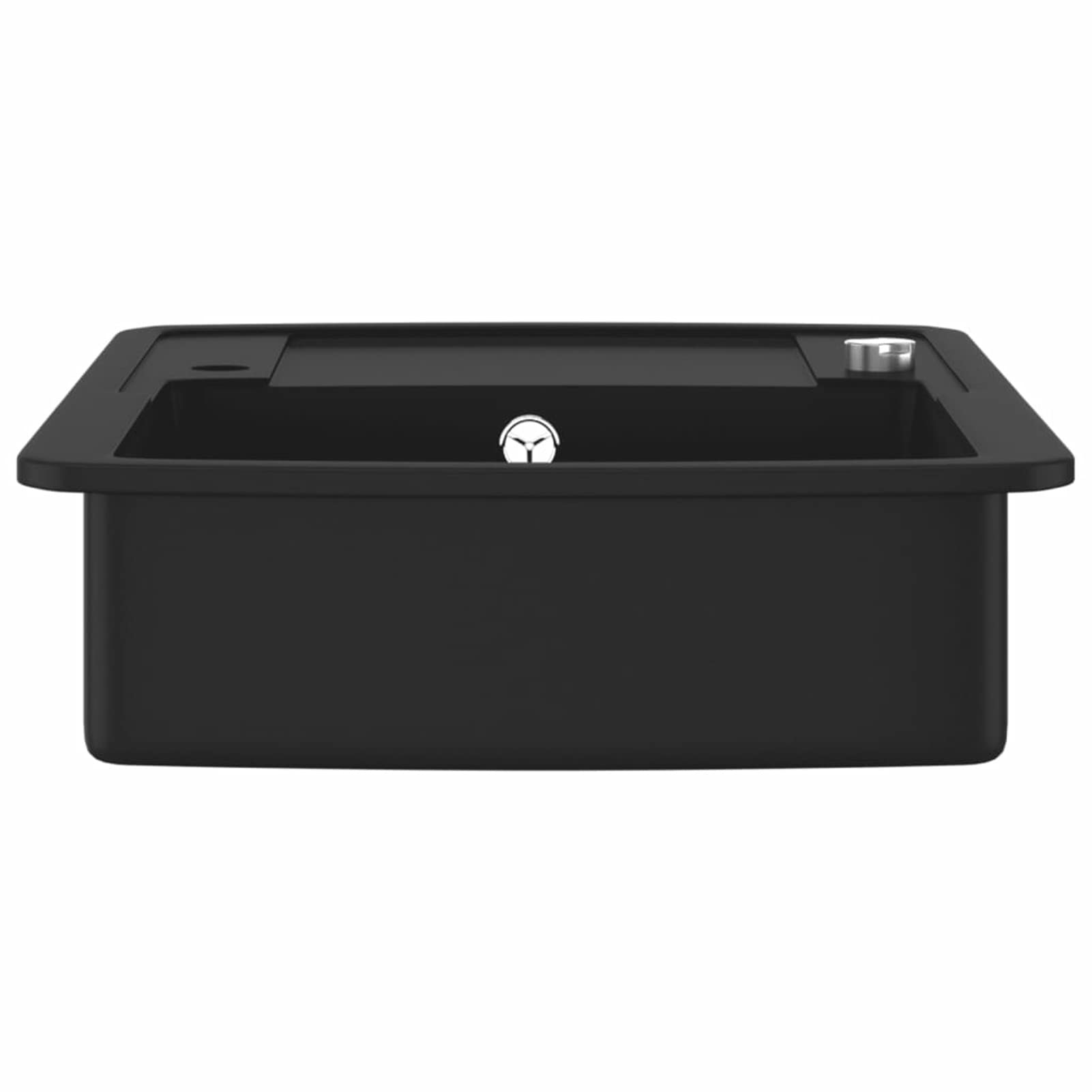 Gecheer Fregadero de Cocina de un Seno de Granito,Encimera Cocina,Mueble Pila lavadero,Type 1
