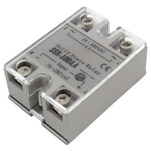 Relé de estado sólido industrial para climatización eficiente SSR-100AA