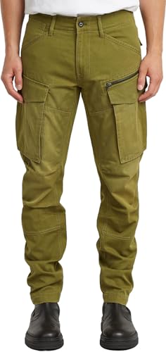 Pantalon cargo G-STAR Rovic homme regular tapered 34W 34L vert kaki