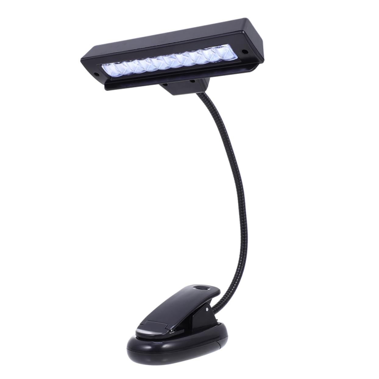 Toddmomy Led Music Stand Light for Piano Eye Protection Reading Lamp Clip Desk Lamp Rechargeable Piano Light