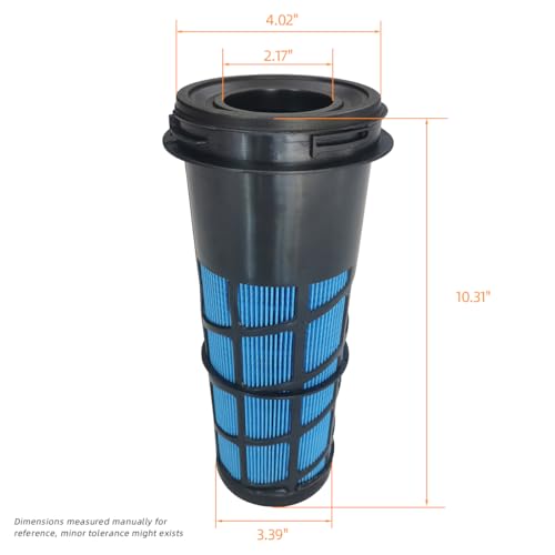 FV 4pcs Air Filter for Carrier Reefer Unit Transicold Thermo King 300047120 HM-AF-0009 9518 P611858 P604457 LAF4348 PA5584 (J01.017-4)