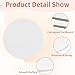 Cake Boards 12 Inch Round - Sturdy 1/2 Inch Cake Drum, 12 Inch Cake Boards,Corrugated Cake Base Cake Drums for Multi-Layer Cakes, White, 2 Pcs