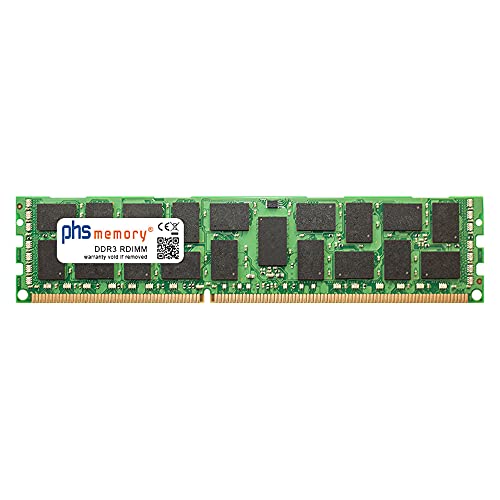 PHS-memory 32GB RAM modulo adeguato per ASUS Rampage IV Black Edition DDR3 RDIMM 1600MHz PC3L-12800R