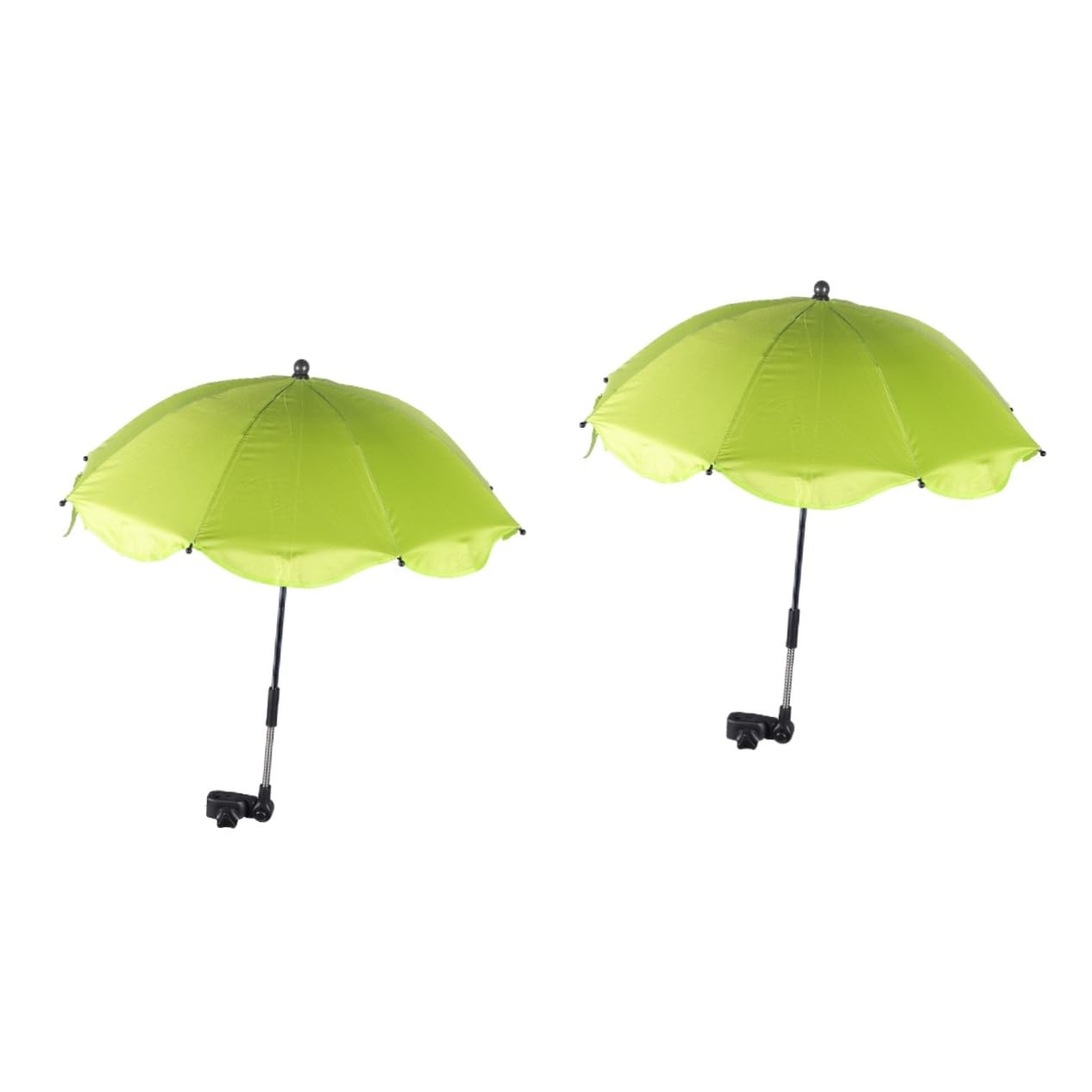 ibasenice 2 Piezas paraguas de cochecito sombrilla cochecito bebe accesorios carrito bebe paraguas para cochecito kid umbrella carro cochecito de viaje paraguas con clip para cochecito paño