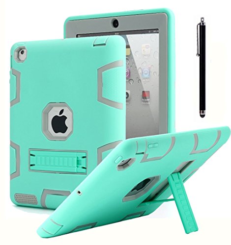 iPad 2 Case,iPad 3 Case,iPad 4 Case,AICase Kickstand Shockproof Heavy Duty High Impact Resistant Rug - //coolthings.us