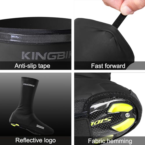 KINGBIKE Water Repellent Windproof Overshoes