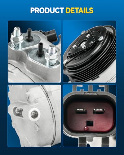 Image of PHILTOP NEW AC Compressor w /Clutch for 300 /Charger 2007-2010 3.5L | for Dodge Challenger 2009-2010 3.5L, Dodge Magnum 2007-2008 3.5L, Replaces# 140357NEW RL111418AC 55111418AC 2021788