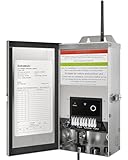 SURAIELEC Zigbee Smart Low Voltage Transformer, 300W Landscape Lighting Transformer with Multi Tap Outputs, Compatible with Alexa, Google Assistant, SmartThings, Hue Bridge Required, Stainless Steel