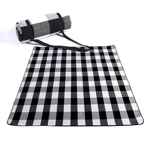 Mantas de picnic que aíslan la humedad: esterilla plegable multicolor de 150x200cm para buceo 2
