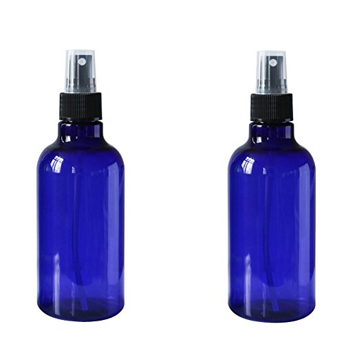 Flaconi spray vuoti, ricaricabili, 2 pezzi da 250 ml, in plastica, con tappo, per cosmetici, con nebulizzatore, anti-perdite, accessori portatili da viaggio