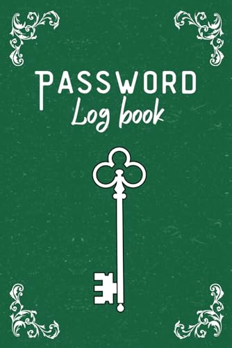 Password book With Alphabetical: Password Keeper Address Logbook Passkey Record Journal Notebook Organizer