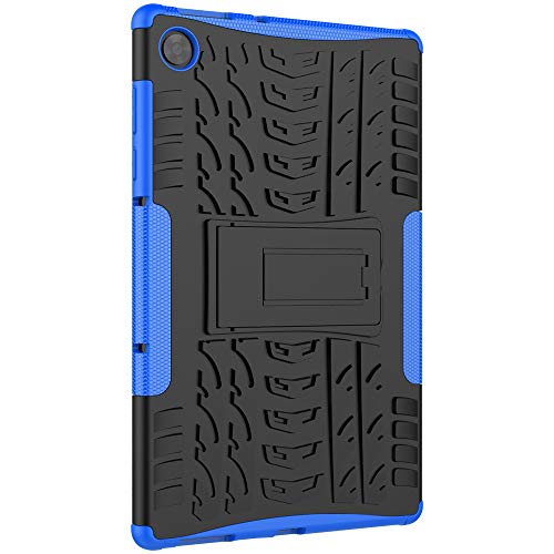 XITODA Hülle für Lenovo Tab M10 HD 2nd Gen TB-X306F TB-X306X,Hybrid PC + TPU Silikon Mit Stand Schutzhülle für Lenovo Tab M10 HD (2nd Gen) 10,1 Zoll Tablet Case Cover Tasche,Dunkelblau – Bild 7