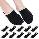 [Elastisches Sockenbündchen]: Randloses Design, kein Unbehagen durch Einschneiden am Fuß, formstabil, bequem und langlebig.
