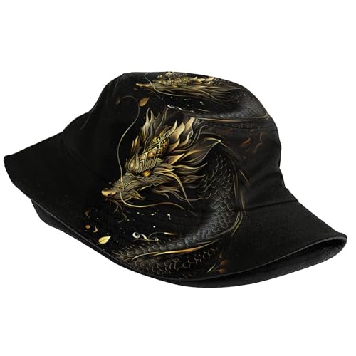 Image of Bucket Hat for Women Men, Fashion Print Outdoor Beach Hat Packable Sun Cap for Travel Hiking