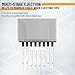 4E's USA Multi-Channel Adjustble Volume Pipette, 8-Channel Micropipettes, 30-300ul