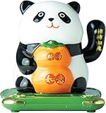 Jade Temple Porzellan Winke Panda Solar - 1 Stück