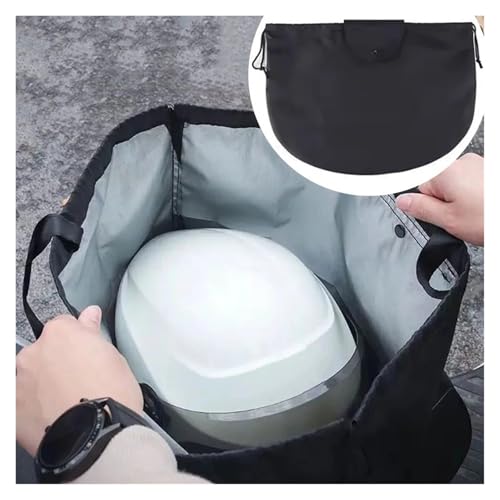 Sac de Rangement Casque Moto Pochette Transport Vélo Scooter L