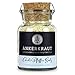 Ankerkraut Aioli-Pfeffer Salz, für Aioli-Butter, Finisher-Salz, 155g im Korkenglas