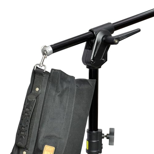 Image of Kupo Aluminum Baby Boom Stand, Convertible Light Stand and Boom Arm, Max Stand Load 19.8lbs, Boom Range 43.7 inch-75.2 inch, Includes Sandbag - Silver (KS142311)