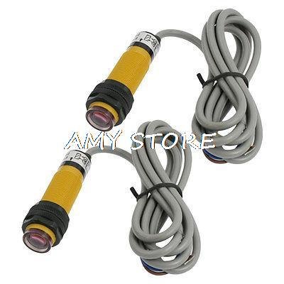 5M Detect Transmitter Receiver Through Beam Photoswitch NO AC 90-250V 400mA