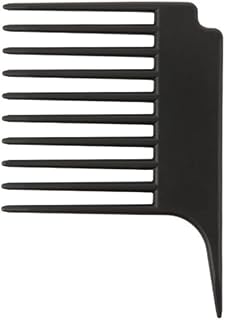 Pente de plástico para desembaraçar cabelo Pente de dente largo Pente antiestático ferramenta de modelagem para cabeleireiro pentes,pentear,pente de cabelo,pente de dente largo,pente desembaraçante Black