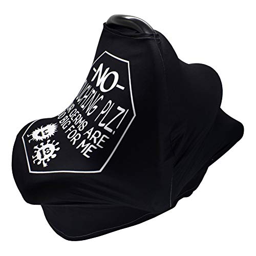 Redcolourful YYJ-BABYZMH1223-BEB8DFE7BB Baby Care Supplies, Multifunctional Nursing Towel Baby Safety Seat Sunshade Windshield Cover Black thumb #3