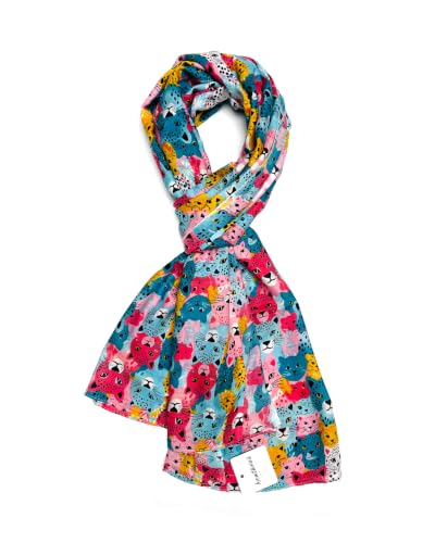 Image of bratkrok WOMEN'S STYLISH FLORAL PRINTED RAYON SCARF /SCARVES /STOLE FOR SUMMERS