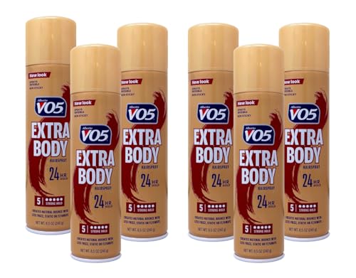 VO5 Crystal Hairspray Extra Body 8.5 oz Pack de 6 miniatura 1