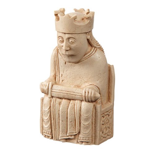 The Lewis Chessmen - King - Replica chess piece - 10 cm