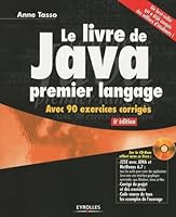 Le livre de Java premier langage (1CÃ©dÃ©rom) (French Edition) 2212126484 Book Cover