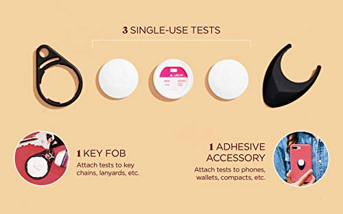 SipChip Drink Spiking Test for Date Rape Drug Detection by Undercover Colors - Highly Accurate & Portable Drug and Roofie Detector for Personal Safety (Pack of 3)