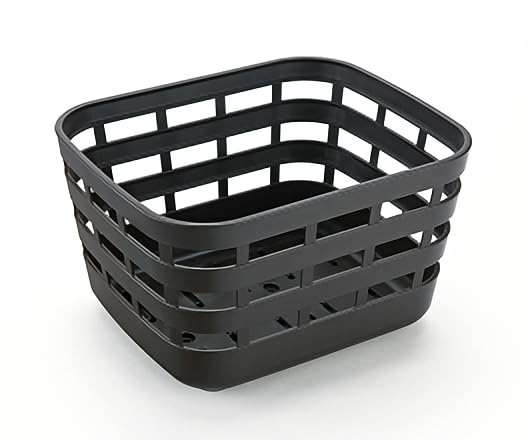 Bridgestone RBK-FR P6515 F761017BL Square Basket (Rya) BL (Black)