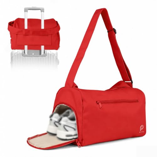 Image of PALAY Gym Bag Crossbody Duffel Bag with Shoe Compartment