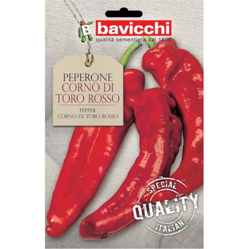 Bavicchi buste semi orto plus (Peperone corno di toro rosso)