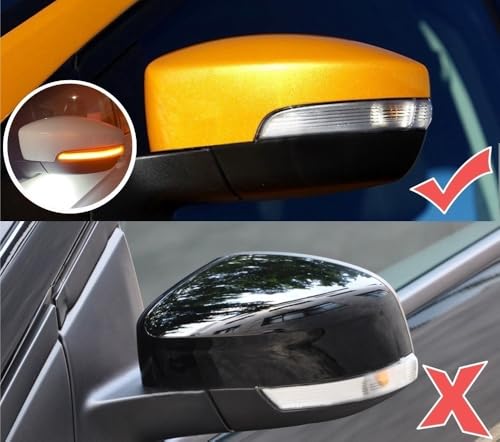 Indicador espejo lateral secuencial de alta durabilidad para Kuga y Ecosport 13-19 7