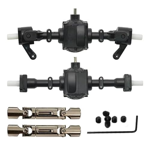 Essieux RC pour WPL 4WD de qualité supérieure, engrenages métalliques et structure renforcée