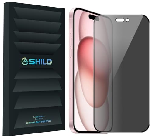Image of Tempered Glass Screen Protector (For iPhone 15 Pro Max (Privacy))