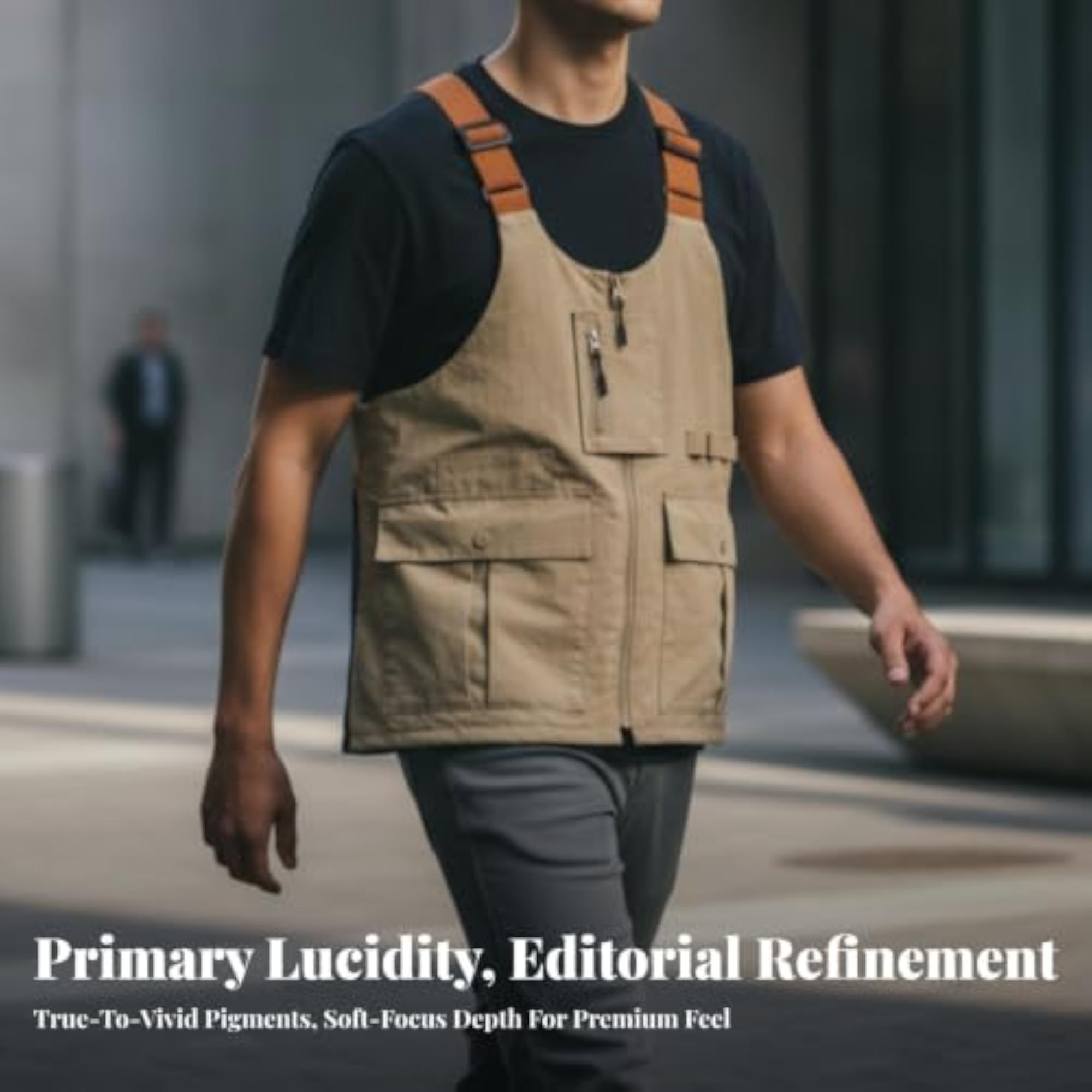 Versatile Multifunction Utility Vest Bag, Lightweight & Breathable