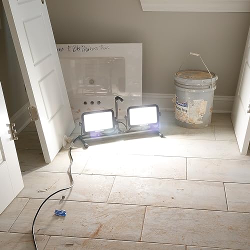 image for Genesis 13,000 Lumen Work Light with Stand, Weather Proof, All Metal T