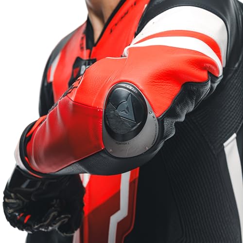 Dainese - Elbow Slider Rss 4.0, Motorrad Ellenbogenprotektor, für Männer und Frauen, Schwarz/Weiß, N