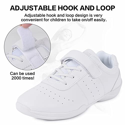 Image of Cheer Shoes Women Cheerleading Dance Shoes Fashion Sneakers Athletic Sport Training Lace Up Shoes for Gilrs